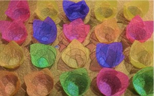 1 Picture 1 Word Paper Flowers
