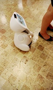 Buddy Robot Stand in line