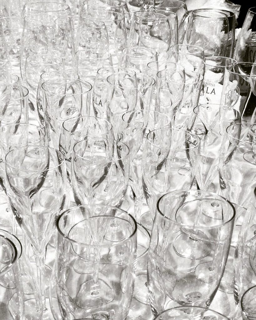 Around a glass